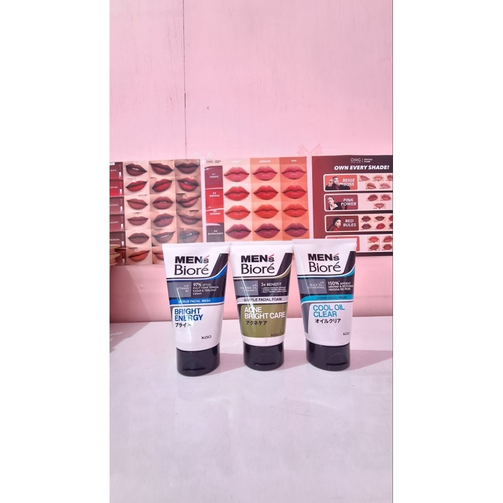 men's biore sabun cuci muka