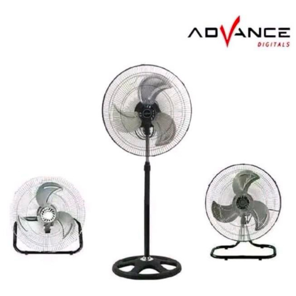 KIPAS ANGIN ADVANCE 3 IN 1 - KIPAS BESI ADVANCE BESI 18 INCH - KIPAS ADVANCE 18 INCH - KIPAS BERDIRI