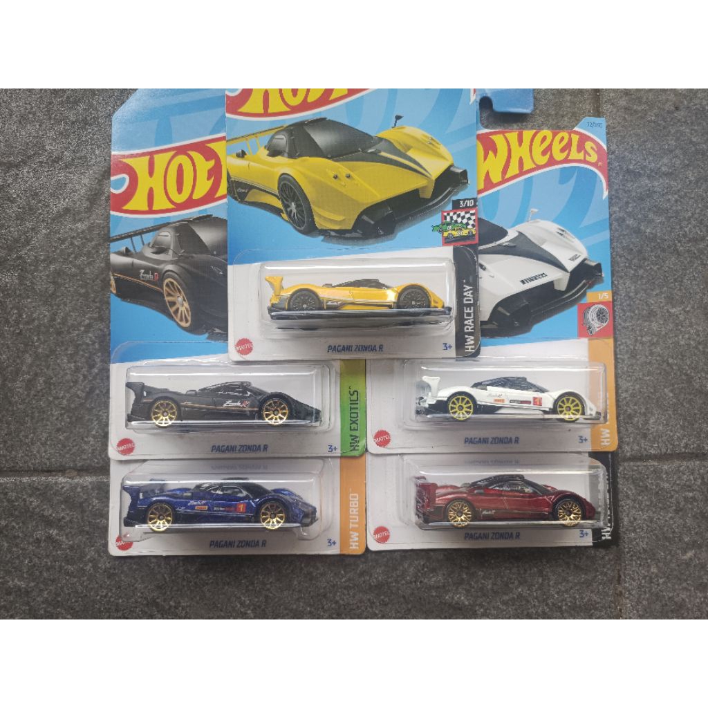 hotwheels pagani zonda R