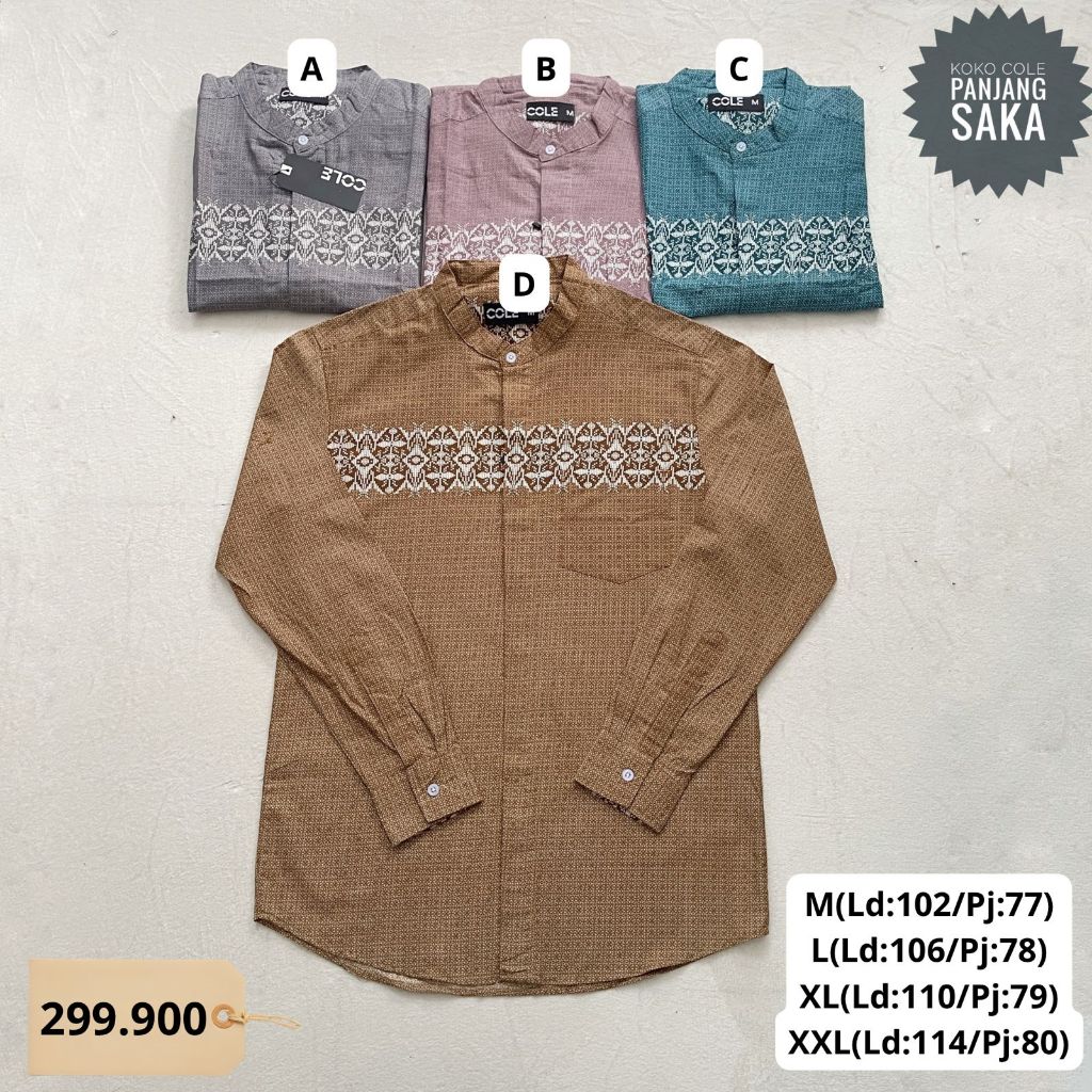 KOKO PANJANG MOTIF BATIK SAKA