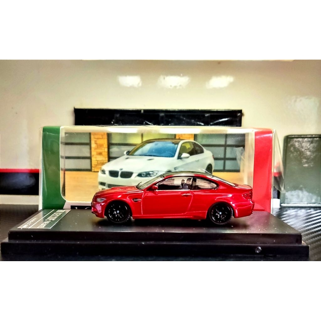 Fine Model BMW M3 e90 Melbourne Red Metallic 227/699 minus QC harap baca deskripsi