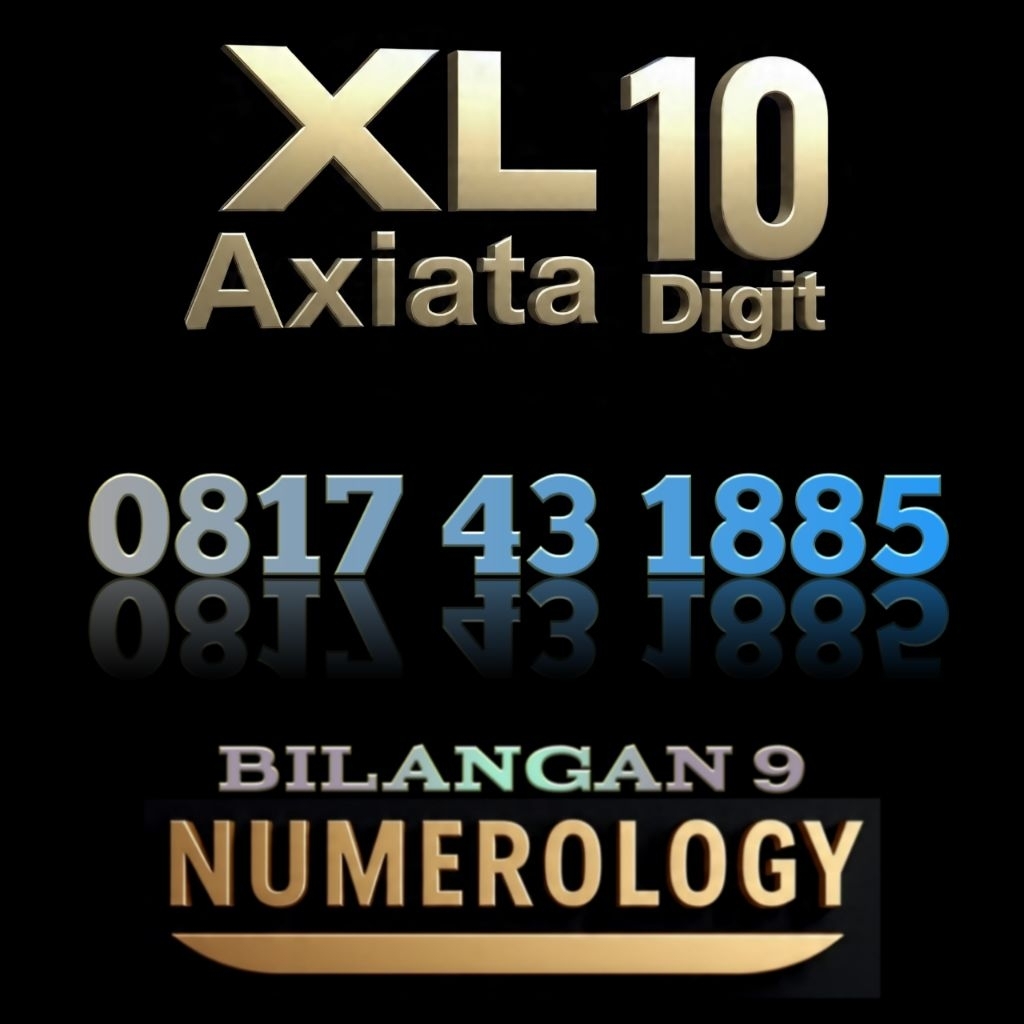 Nomor Cantik Premium Perdana XL 10 Digit Axiata Reguler Berkualitas Spesial Varian Angka Hoki Numero
