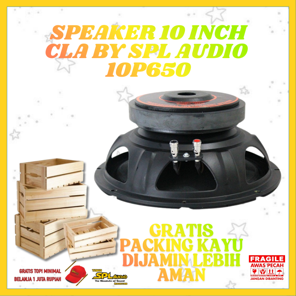 SPEAKER HOREG SPL MEREK CLA By SPL AUDIO 10 INCH 10P650