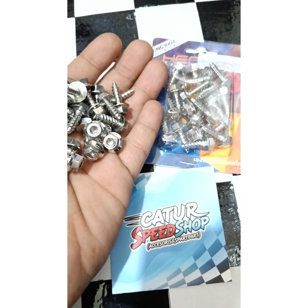 Baut body stainless Yamaha