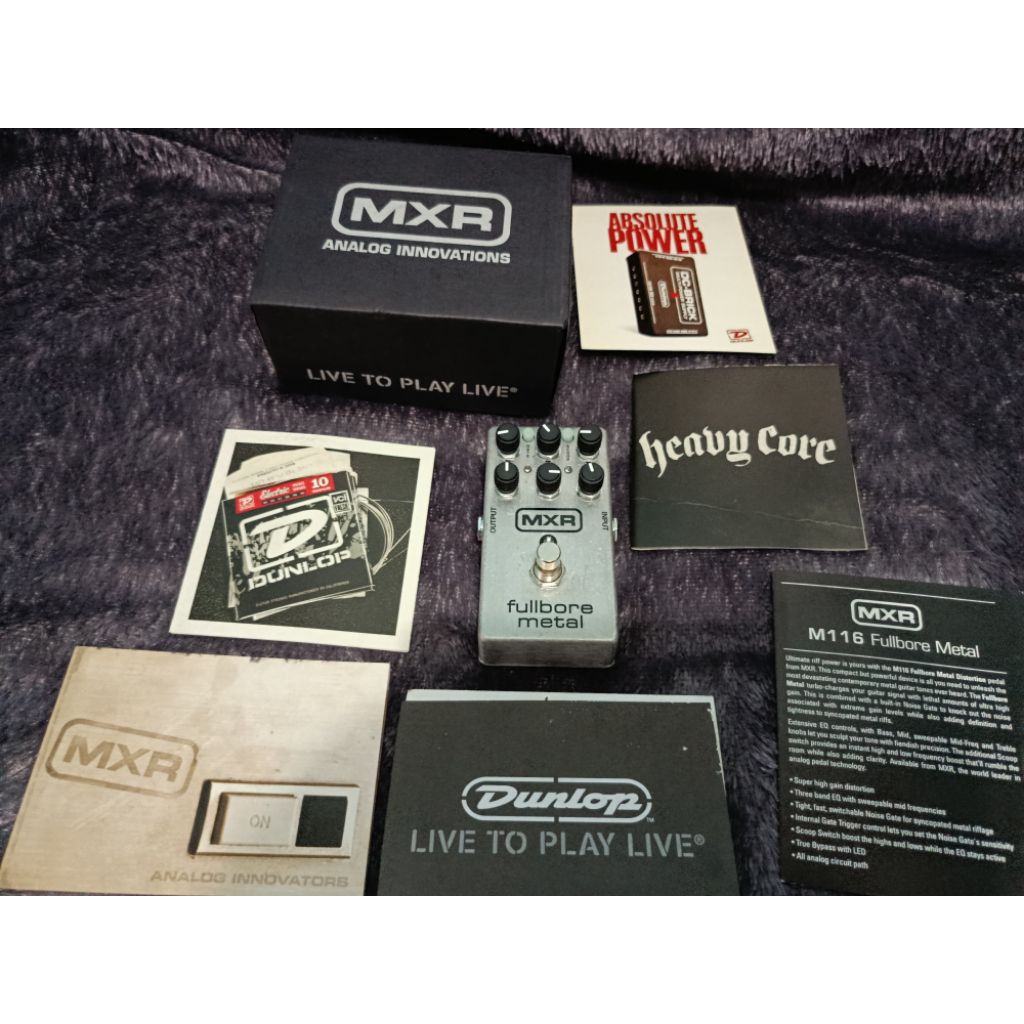 Pedal Efek MXR Fullbore Metal