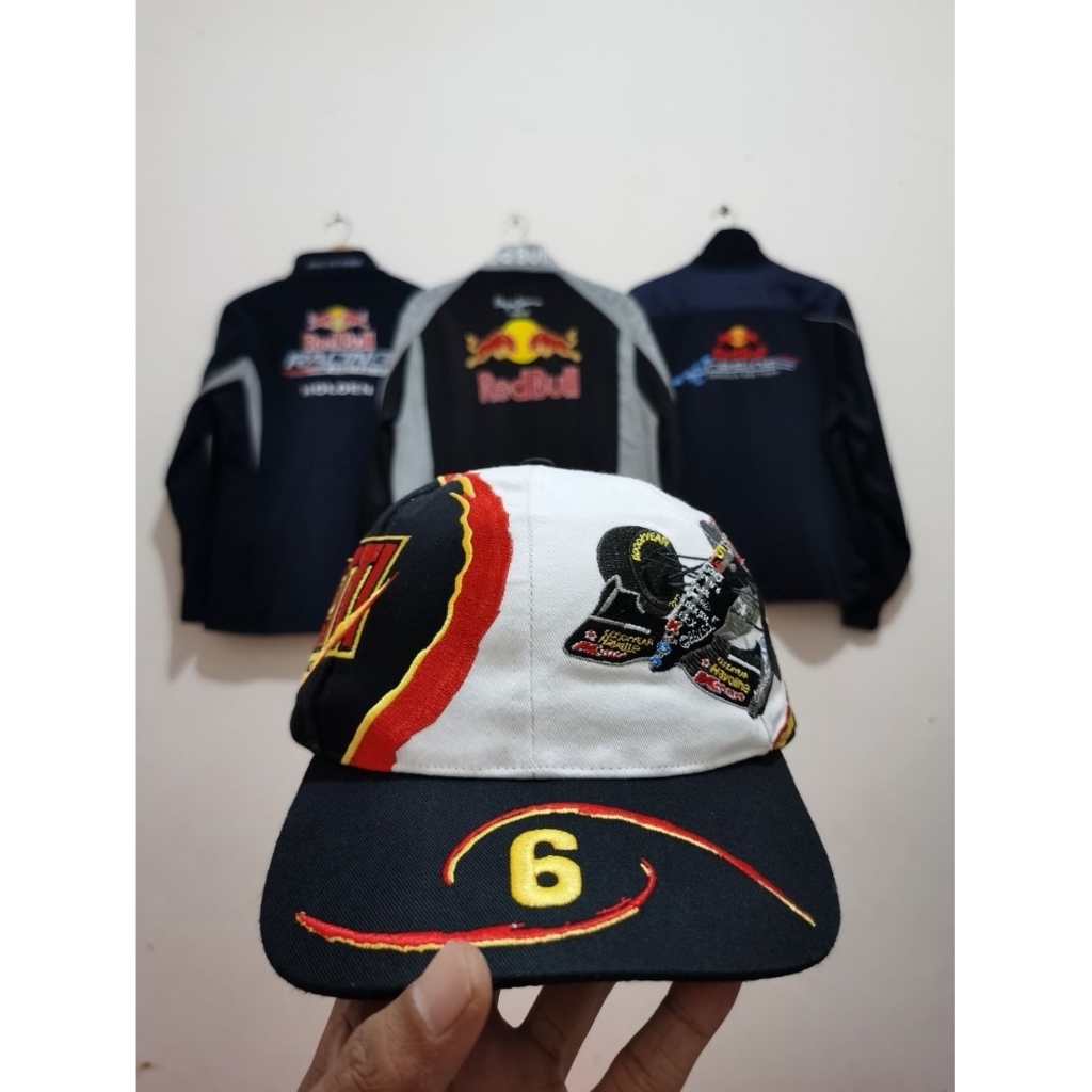 topi F1 Andretti racing big logo vintage