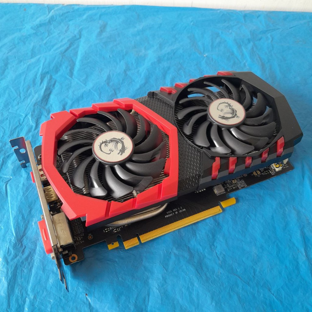 VGA MSI GTX 1050 2GB GDDR5 Gaming X (bekas)