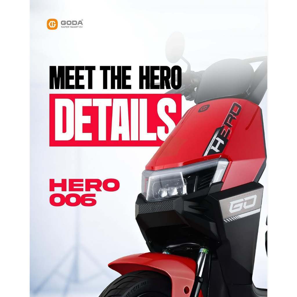 SEPEDA LISTRIK GODA HERO GD006 - 48V 12A DINAMO 650W