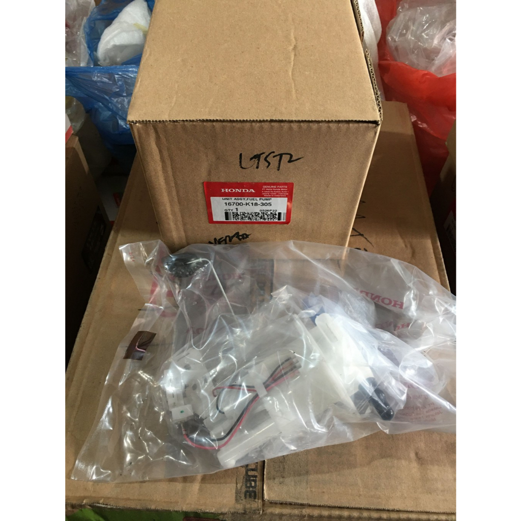 FUEL PUMP ASSY / POMPA BENSIN / SARINGAN ROTAK / DINAMO FUEL PUMP MOTOR AHM HGP HONDA 16700-K18-305 