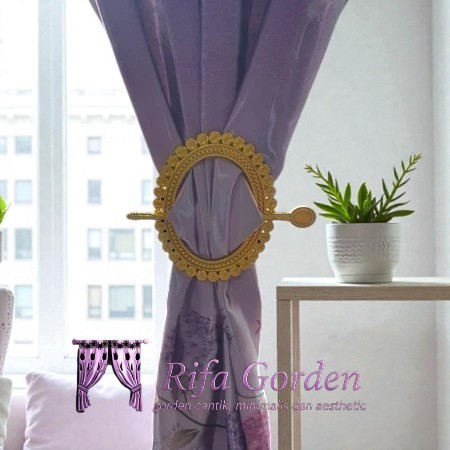 Tusuk Konde Gorden Cermin Pengikat Tirai Jendela Minimalis / Tusuk Konde Gorden Jendela