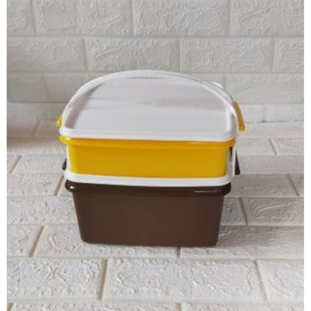 Rantang Tupperware Large Double Deep rantang 2 susun