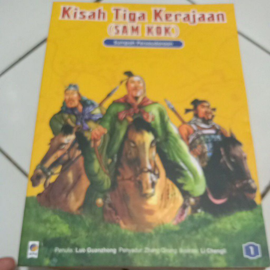 buku kisah tiga kerajaan sam kok satu set