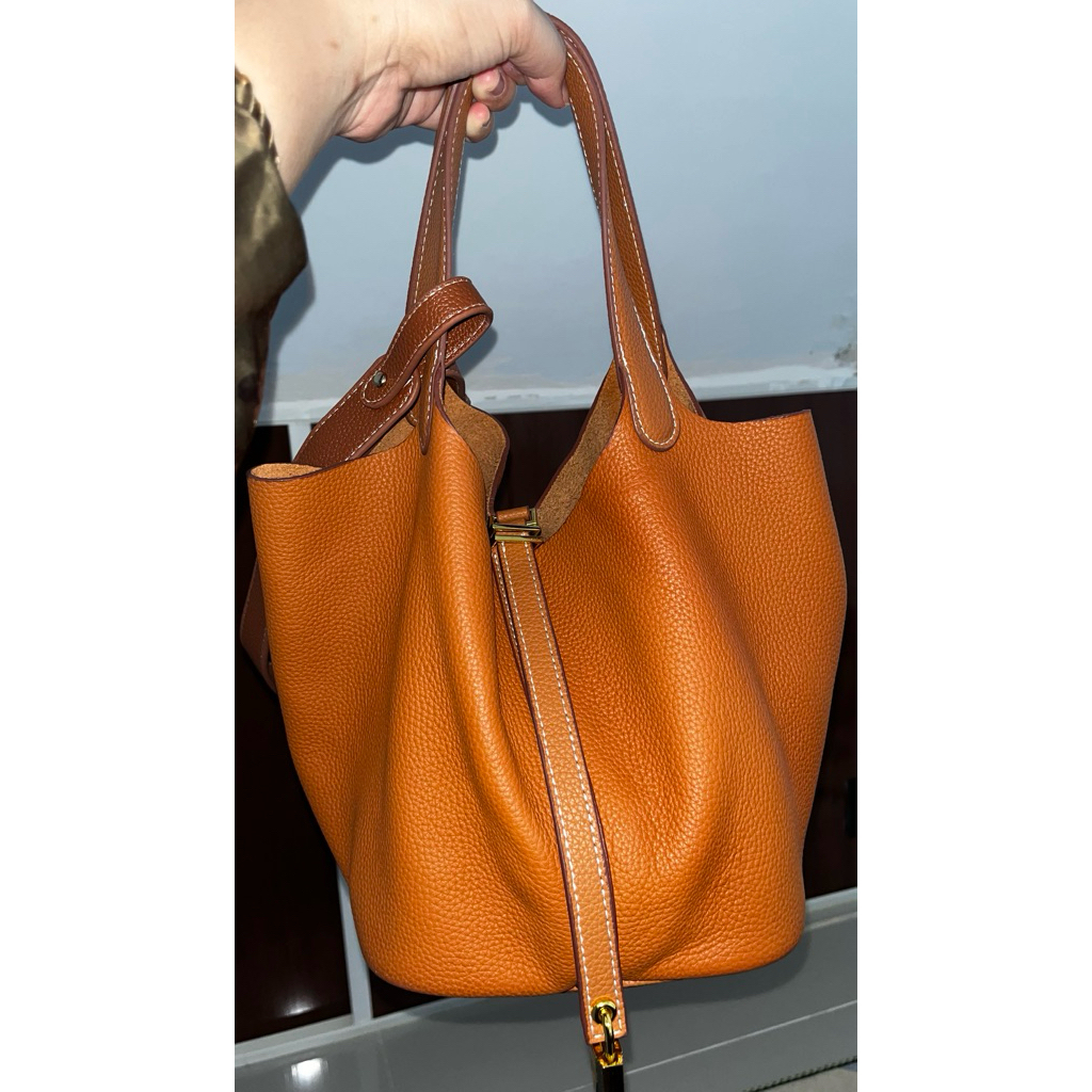 Tas Kulas No Brand Picotin 22 Kulit Asli Genuine Leather