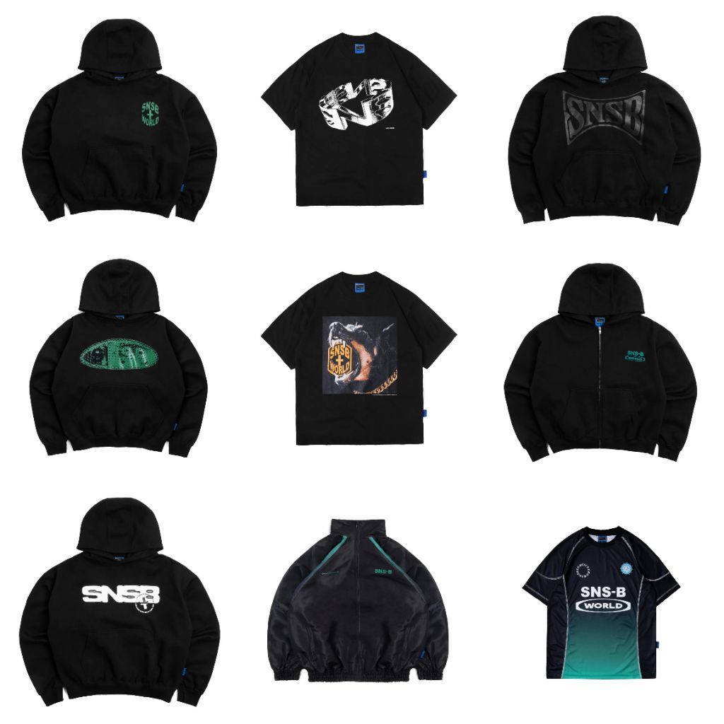 SNSB WORLD Hoodie Zip Tshirt Sweapants Tracktop Denim Baby Tee Skirt Tanks - ORIGINAL