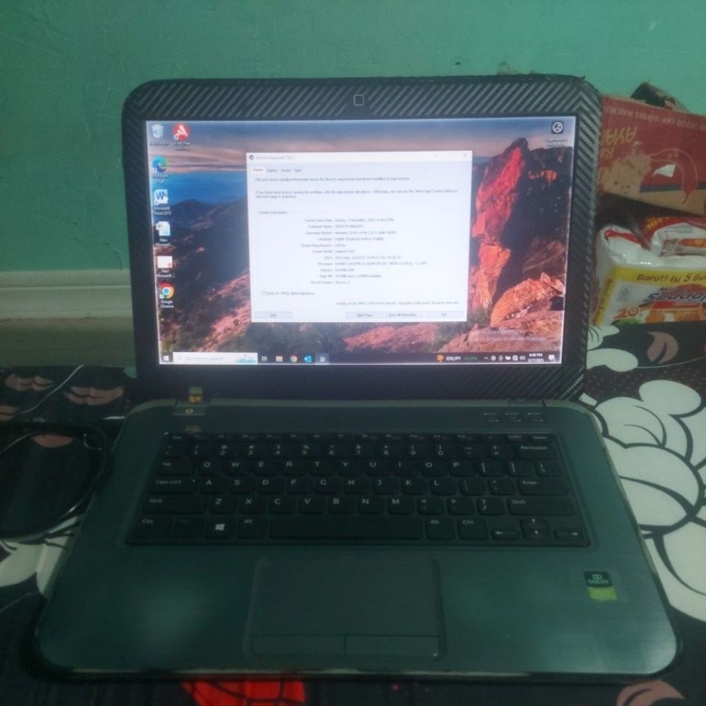 Laptop DELL RAM 8 Gb core i3 sandybridge
