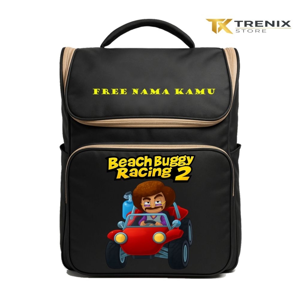 Tas sekolah anak beach buggy racing