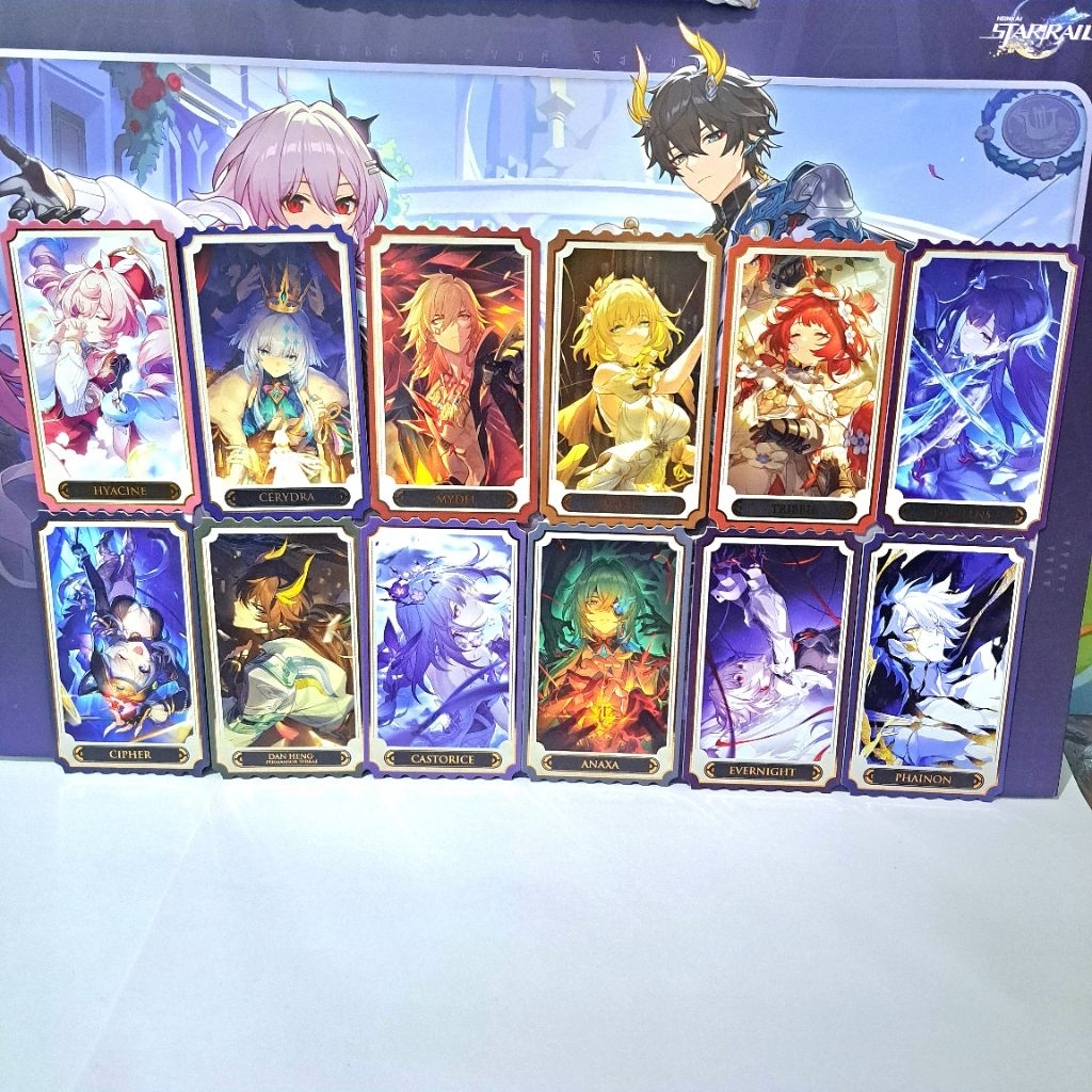 Kartu Koleksi HonkaiStar Rail Pop up Event - Freebies Flame Chase Fiesta - Official Merchandise