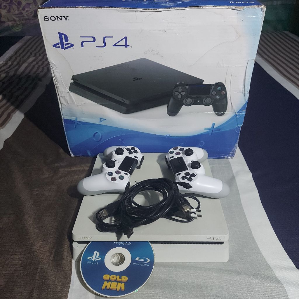 PS4 SLIM SERI 22 HEN 12.52 500 GB BEKAS/SECOND