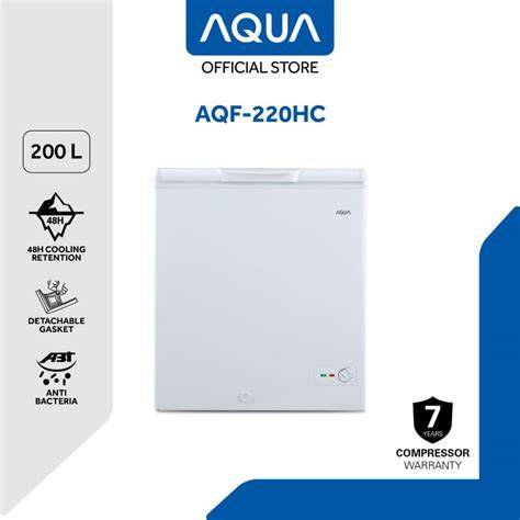 Chest Freezer AQUA 200 Liter AQF-220HC / AQF-200GC