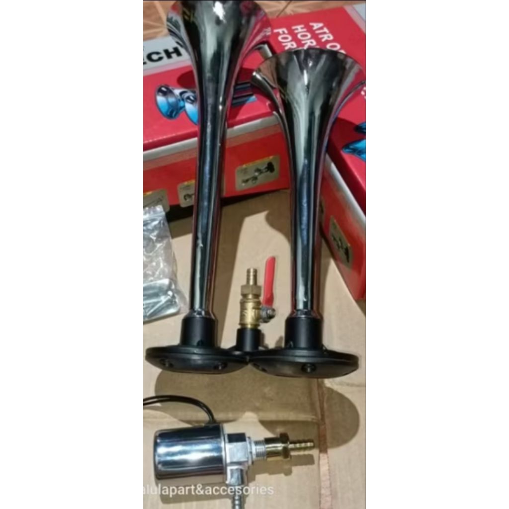 klakson rk kw klakson angin 2 corong 12v24v nepel kran