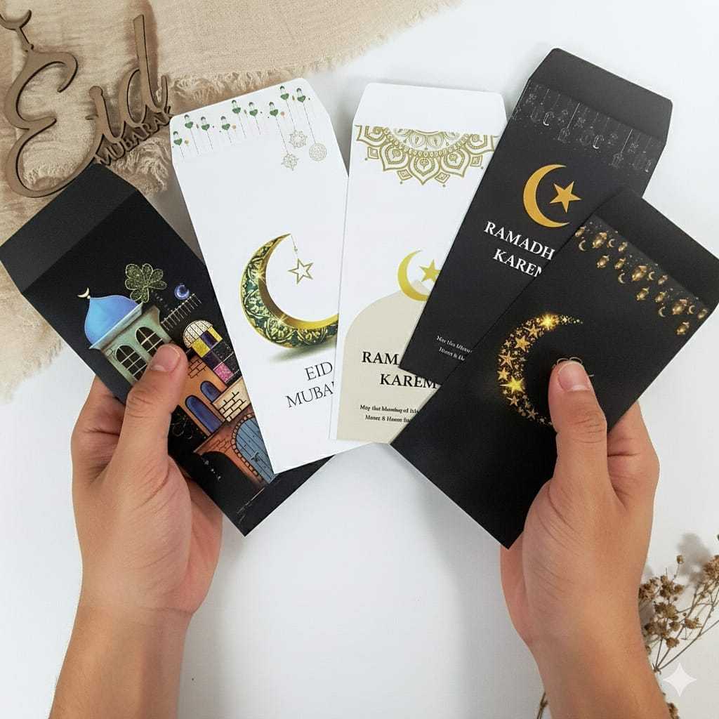 AMPLOP LEBARAN / AMPLOP LEBARAN PANJANG / AMPLOP LEBARAN AESTHETIC AMPLOP LEBARAN MOTIF BAGUS