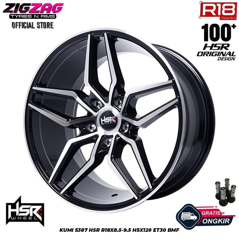 Velg Mobil Hsr Ring 18 Hole 5x120 Buat Mobil Bmw F30 Bmw F10 Bmw E36 Bme E46 Dll HSR Kumi