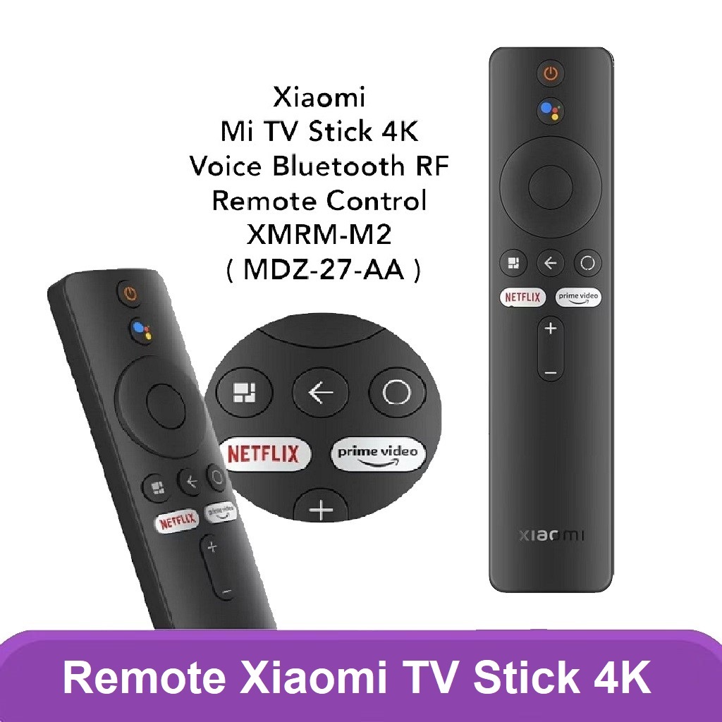 Remote Xiaomi XMRM-M2 untuk Xiaomi Mi TV Stick 4K MDZ-27-AA ORIGINAL