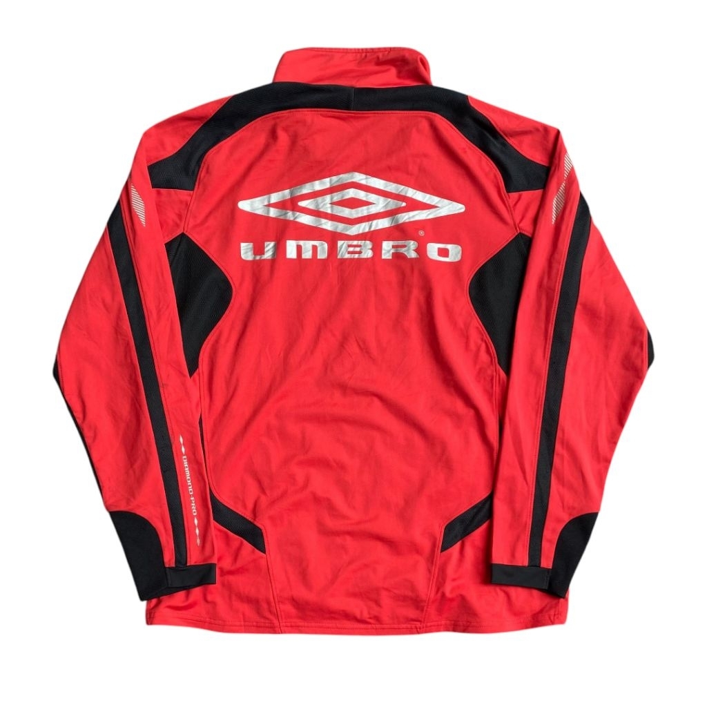jaket tracktop umbro vintage biglogo