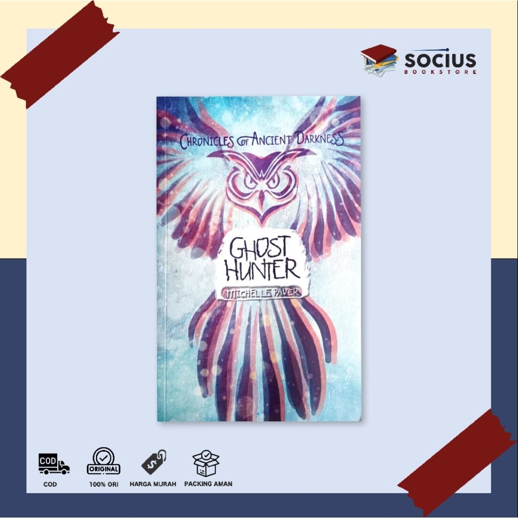 BUKU FIKSI [ ORIGINAL ] GHOST HUNTER MICHELLE PAVER - CHRONICLES OF ANCIENT DARKNESS