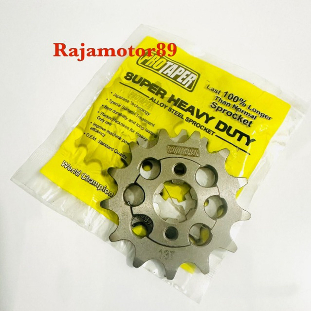 Gear depan 520 Ninja 150 R RR Wr 155 PROTAPER 11 12 13 14 520