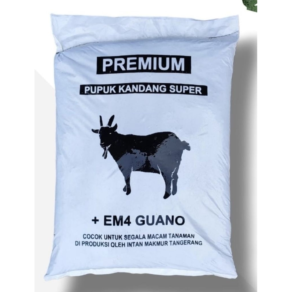 Pupuk kandang kambing permentasi m4 guano
