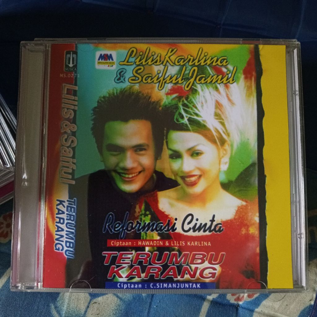 CD LILIS KARLINA DAN SAIFUL JAMIL TERUMBU KARANG 2CD