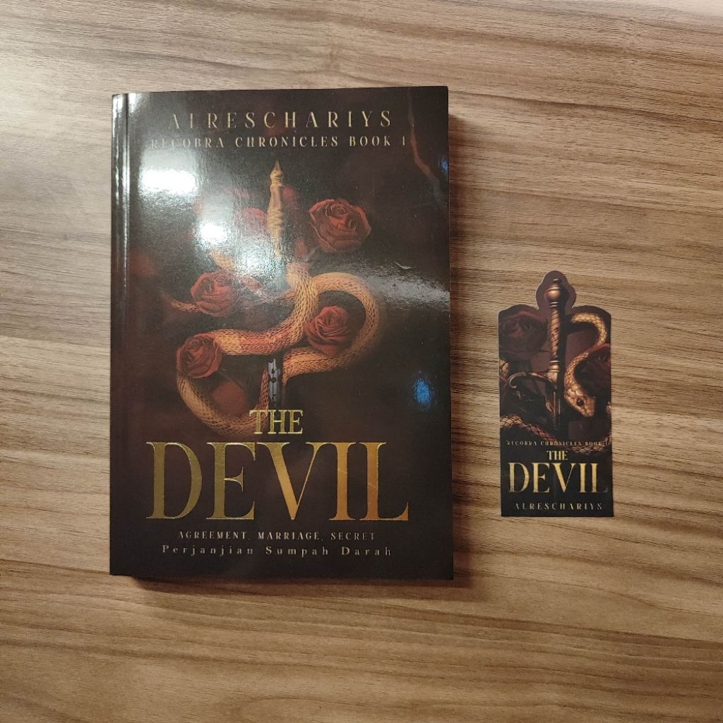 [Preloved New Original] Novel Baru prince, The moth zefmon, the devil (New Sealed dan preloved bekas
