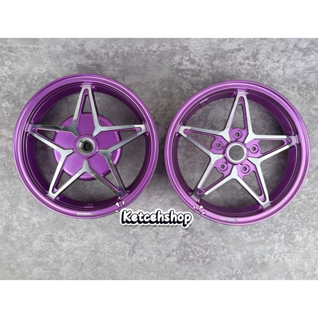 Velg Vespa second Matic Bintang Sprint Primavera Star Series Zegna second fulset plus dus