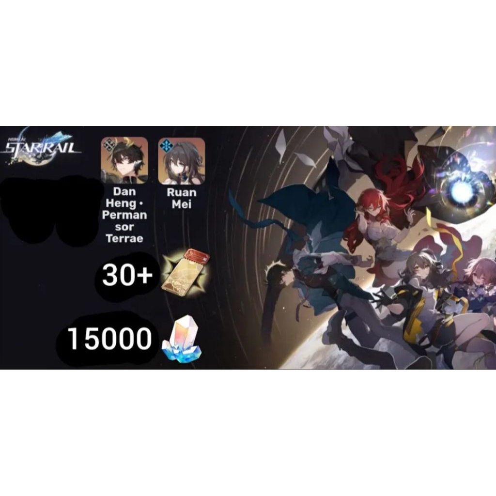Akun Honkai Star Rail Reroll Asia