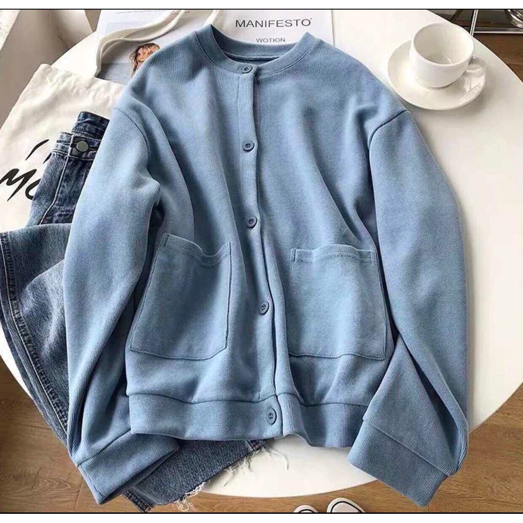 CARDIGAN SWEATER WANITA KANCING DEPAN