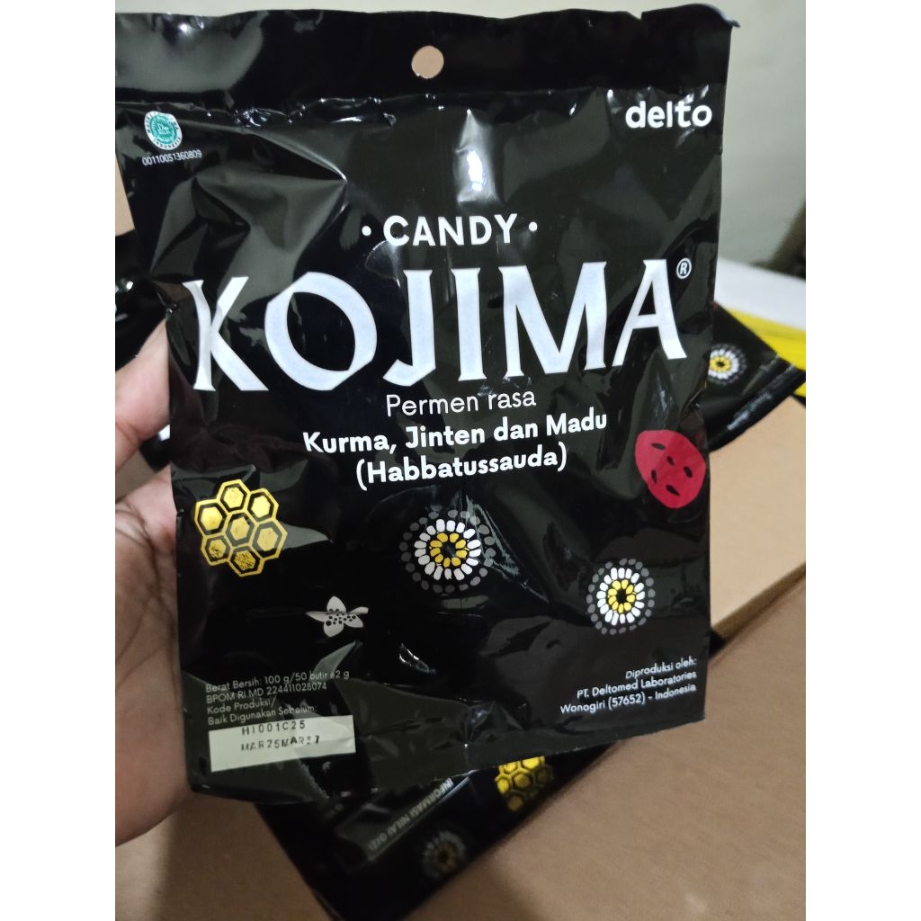 permen kojima isi 50 butir