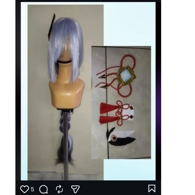 WIG Shenhe Manmei preloved