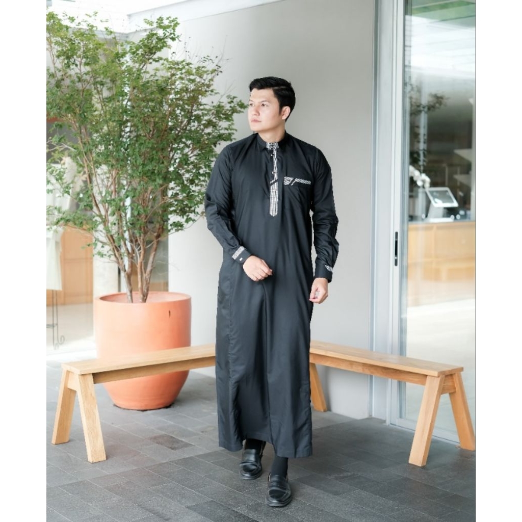 GAMIS / JUBAH ALWAAN DEWASA MOTIF CATUR