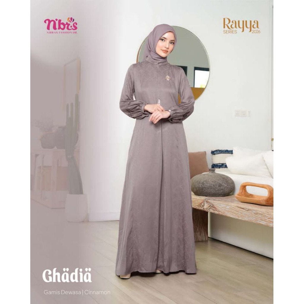 nibras gamis ghadia rayya series 2026