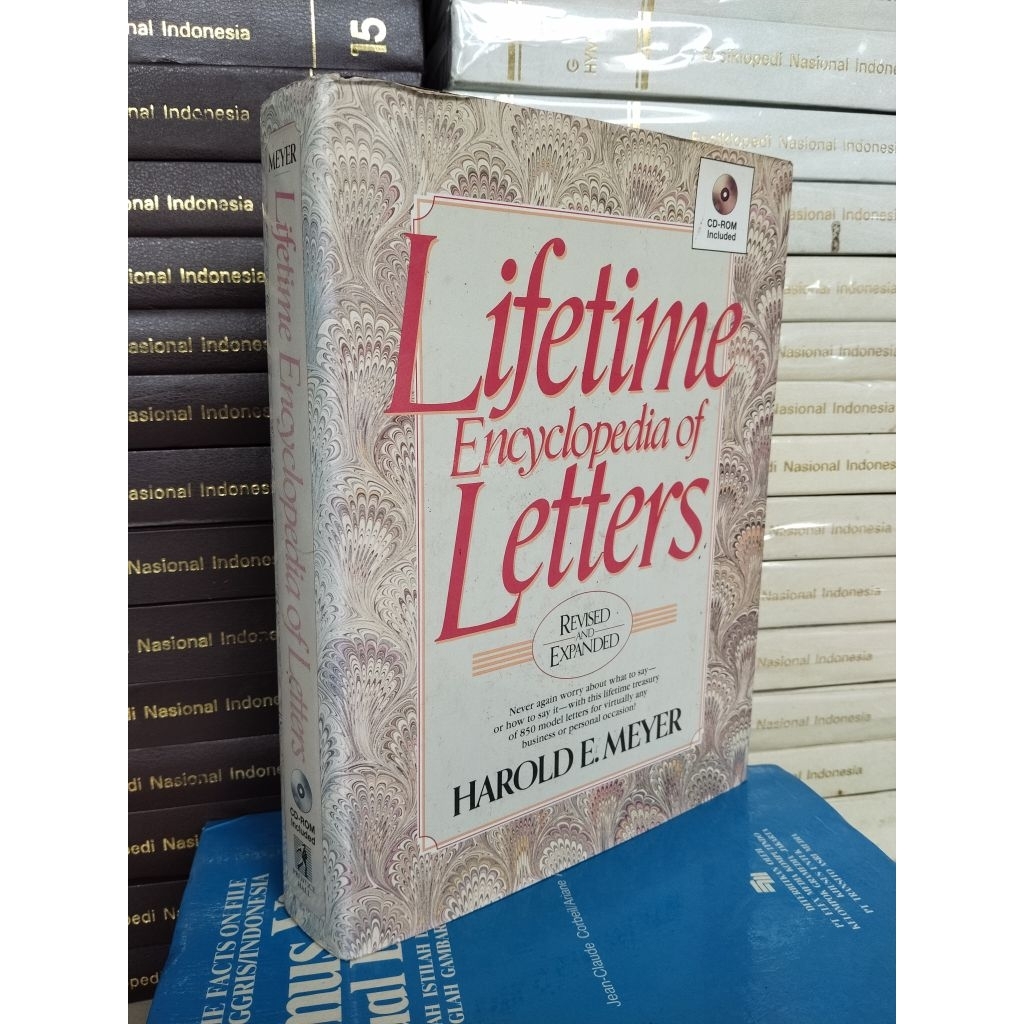 HAROLD E MEYER LIFETIME ENCYCLOPEDIA OF LETTERS