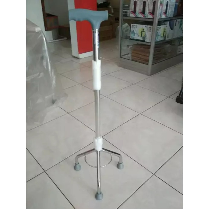 Tongkat Pyramid Kaki 3 OneMed / tongkat orang tua