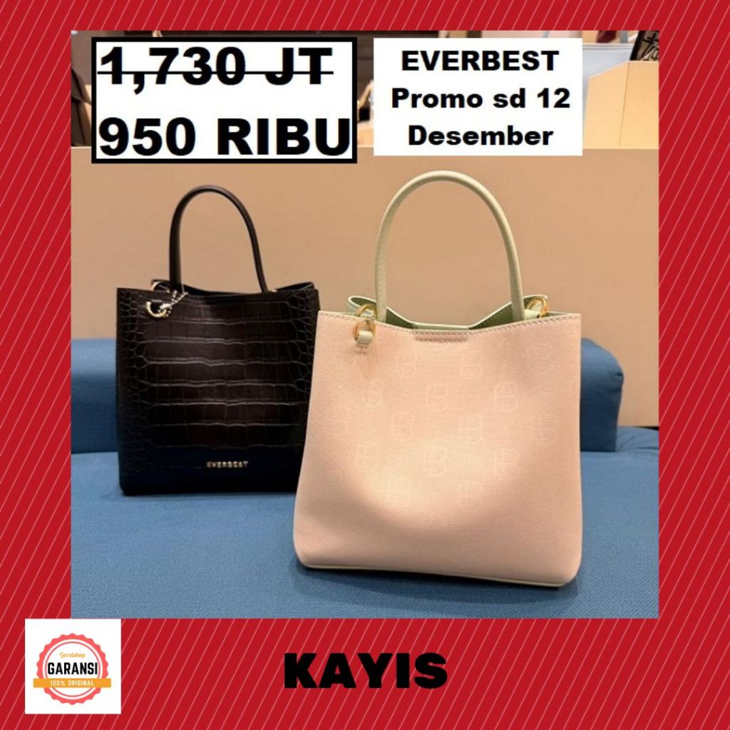 Tas selempang Wanita EVERBEST seri KAYIS 100% ORIGINAL SALE