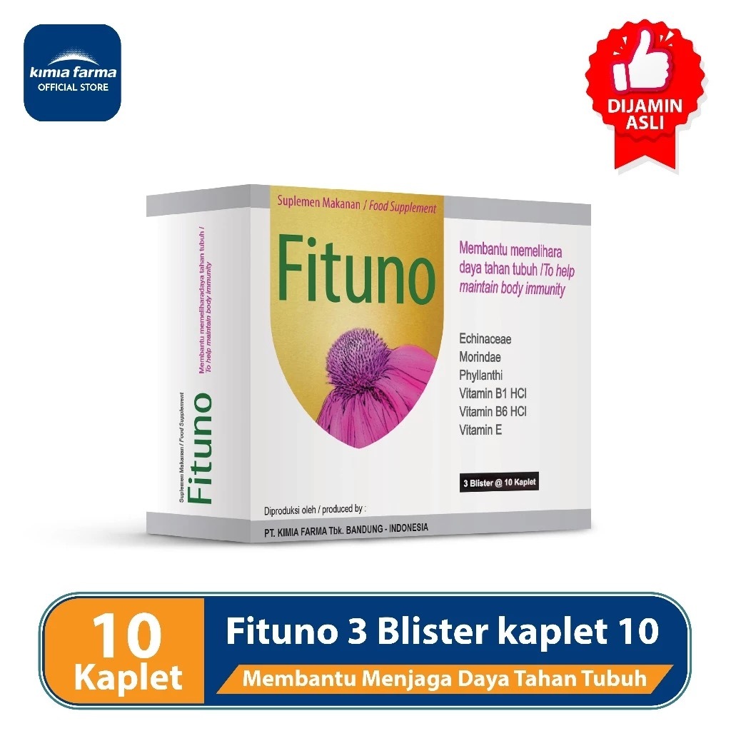 Fituno Herbal Immune Booster – Jaga Imunitas & Lawan Lemas - Kimia Farma