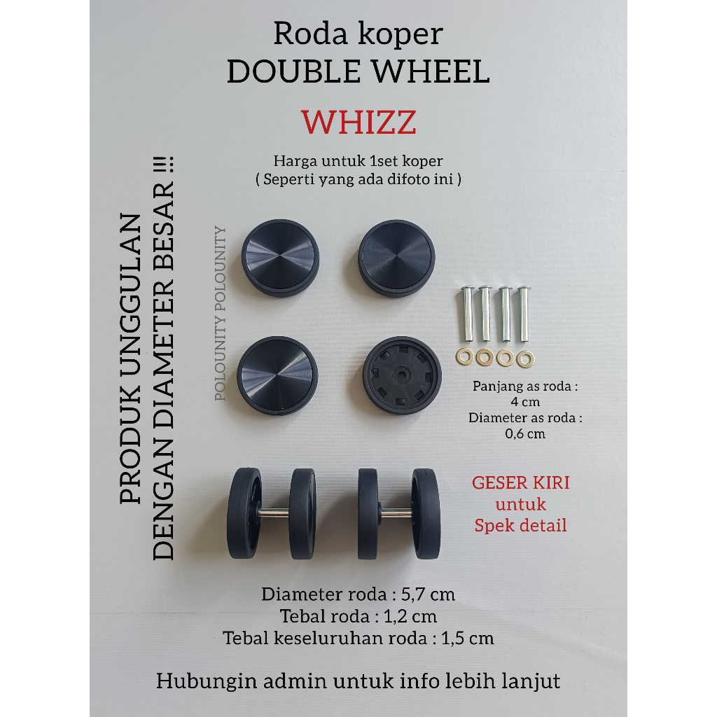 RODA KOPER , RODA DOUBLE WHEEL, RODA KOPER AMERICA TOURISM