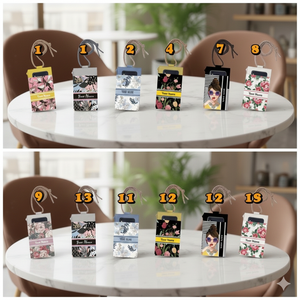 MNK Mobile Bag Premium, Pouch HP Kantong Tas Handphone Stylish, Free Tali