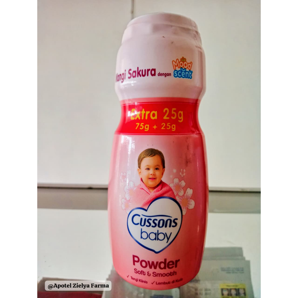 Cussons Baby Powder 75 g + 25 g