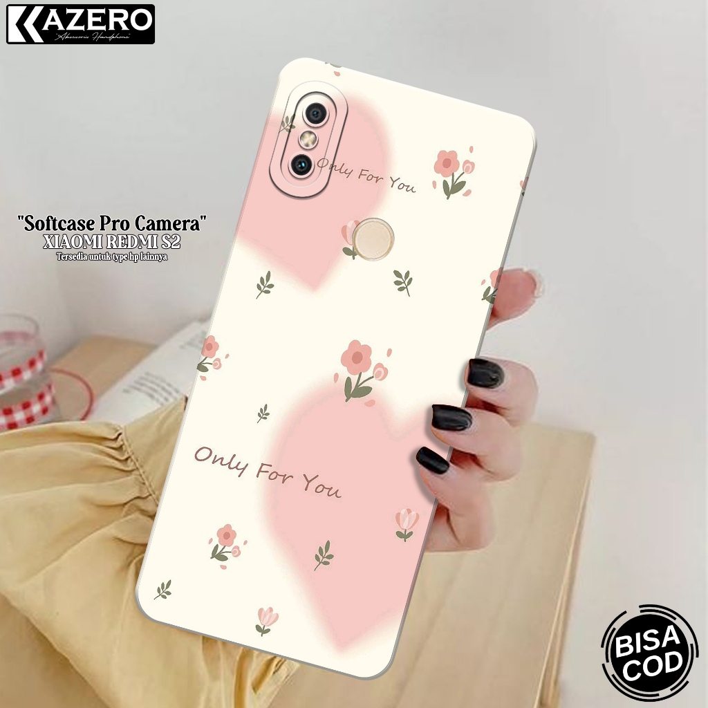 Softcase Hp Xiaomi Redmi S2 Terbaru Fashion Case Aesthetic Case Xiaomi Redmi S2 Silikon Pro Camera C