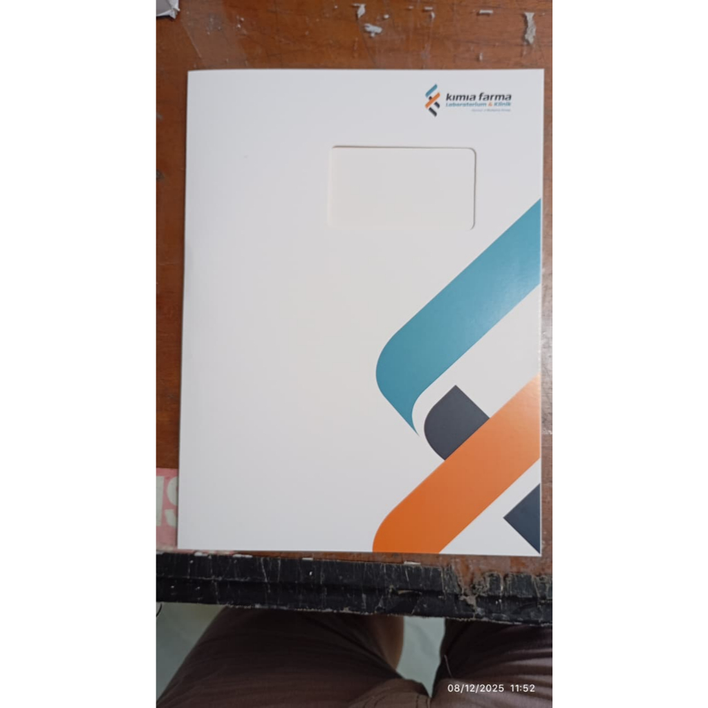 Cetak Map Folder A4 Custom Perusahaan Kantor Full Color (free Design) bisa pembayaran tempo