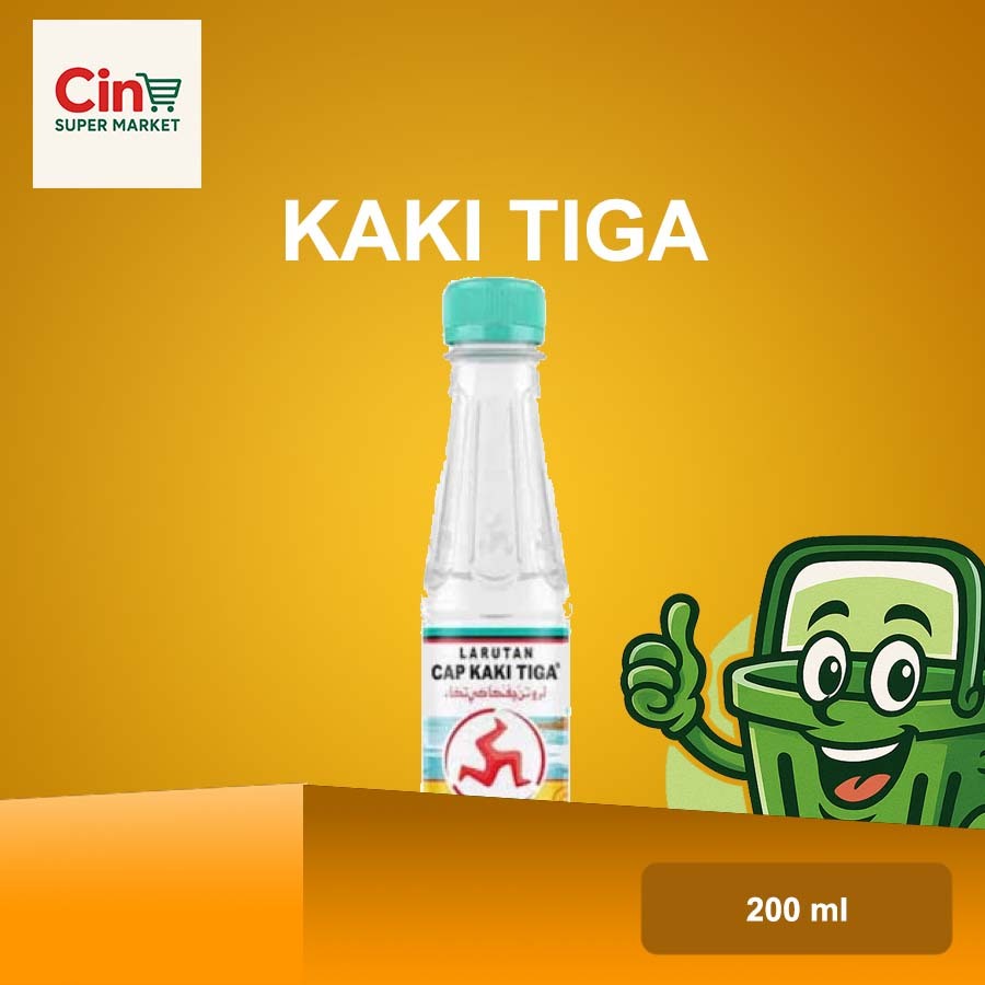 LARUTAN KAKI TIGA ANAK BOTOL 200ML